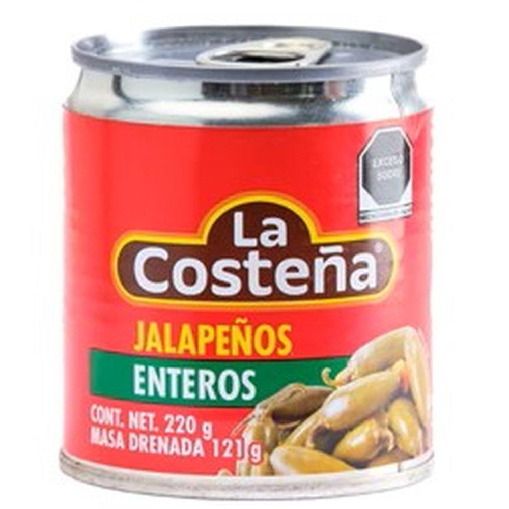 COSTENA 220 GR JALAPENOS ENTEROS