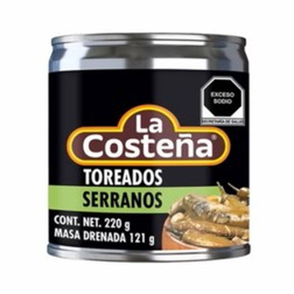COSTENA 220 GR SERRANOS TOREADOS