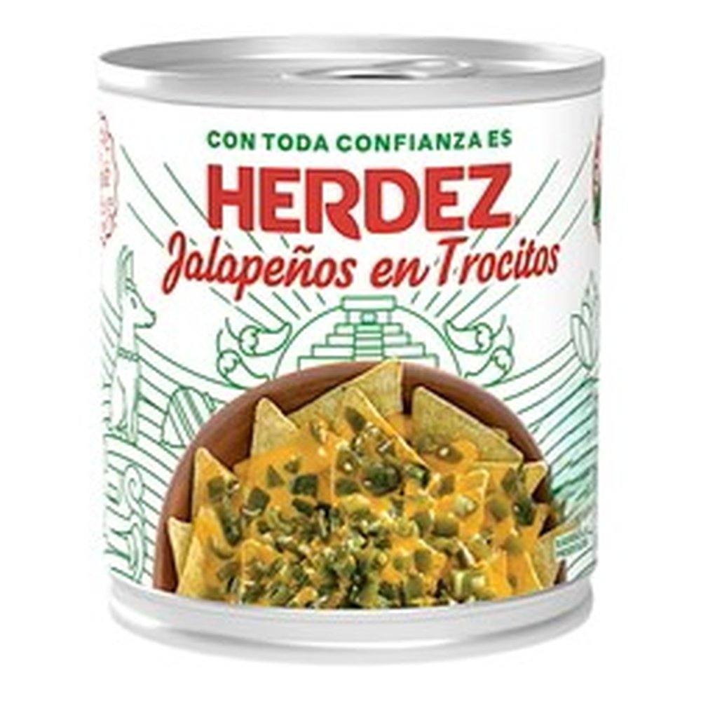 HERDEZ 2.9 KG JALAPENOS EN TROCITOS