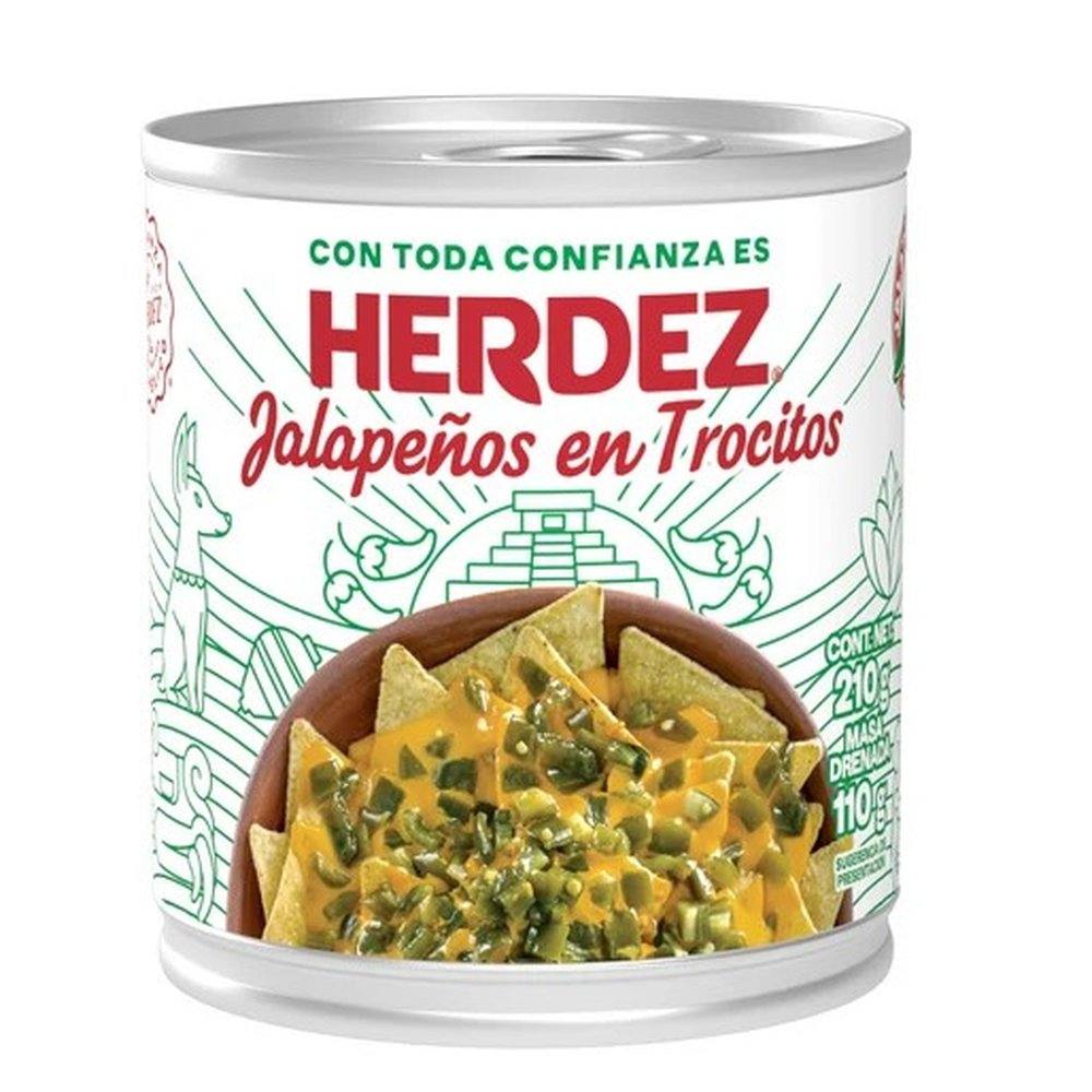 HERDEZ 210 GR JALAPENOS EN TROCITOS