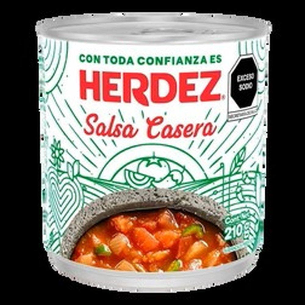 HERDEZ 210 GR SALSA CASERA