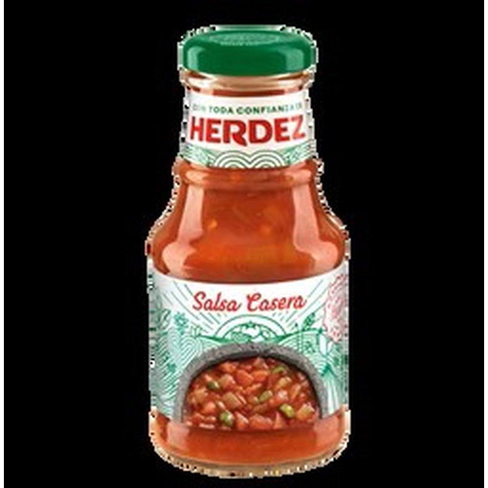 HERDEZ 453 GR SALSA CASERA GLASS