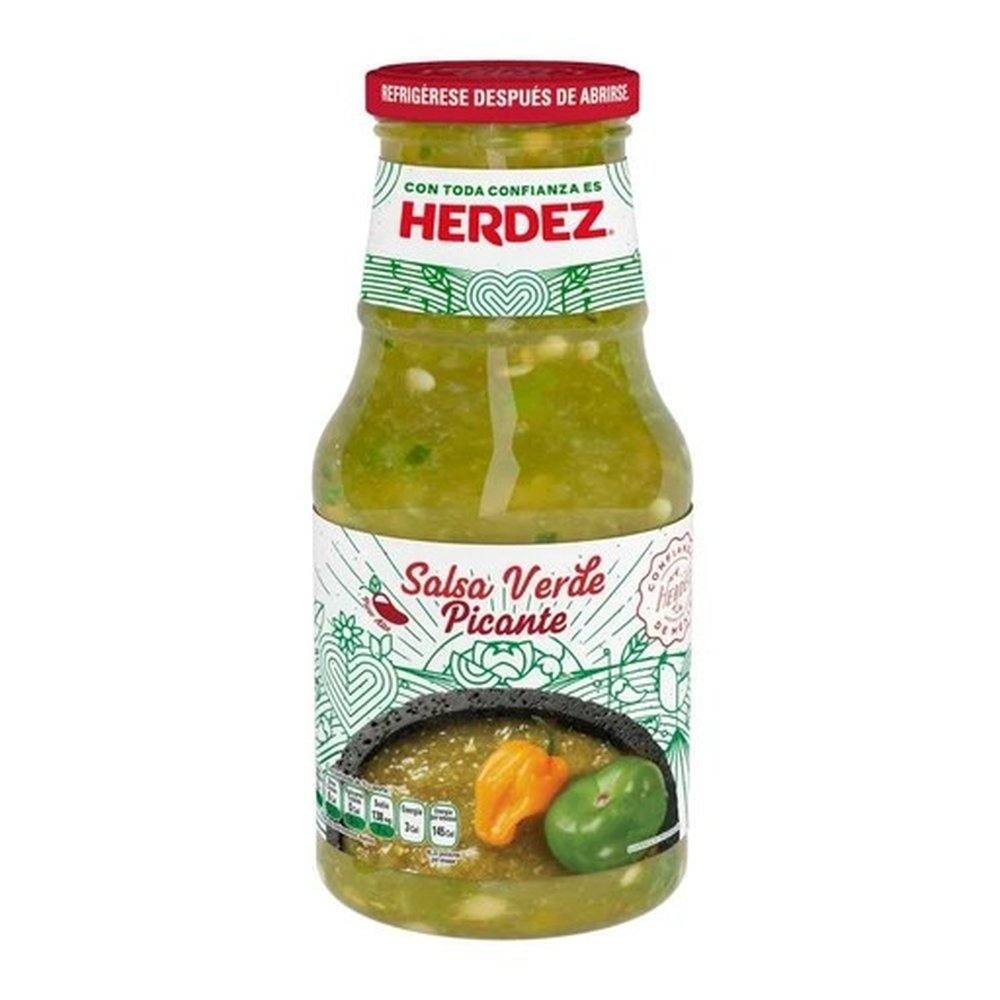 HERDEZ 453 GR SALSA VERDE GLASS