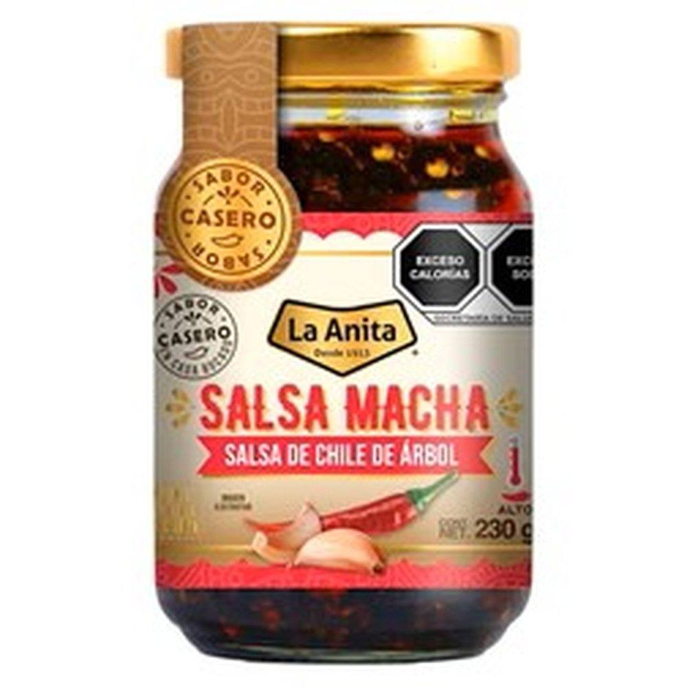 LA ANITA 230 GR MACHA CHILE DE ARBOL