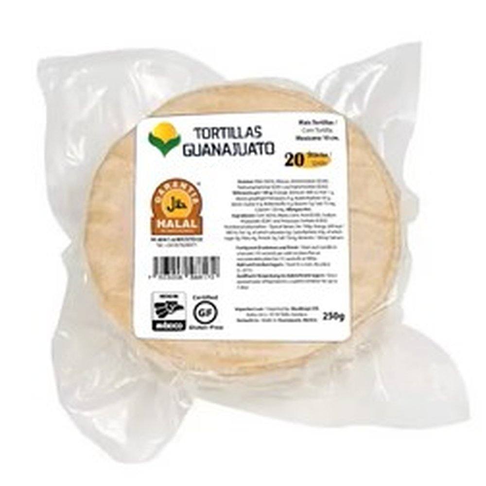 MAIZ GUANAJUATO 250 GR 10 CM BLUE CORN STREET TACO