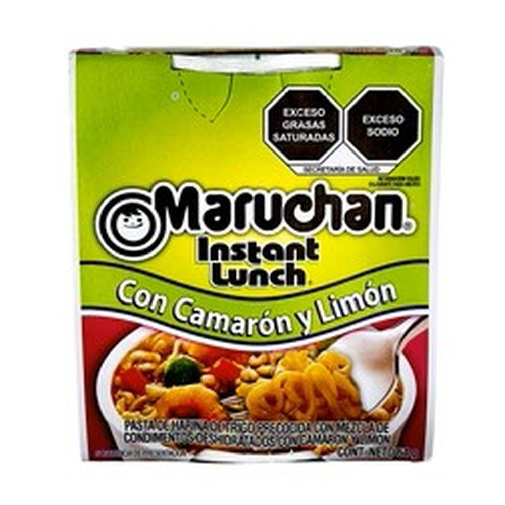 MARUCHAN 64 GR INSTANT CUP CAMARON Y LIMON (MEX)