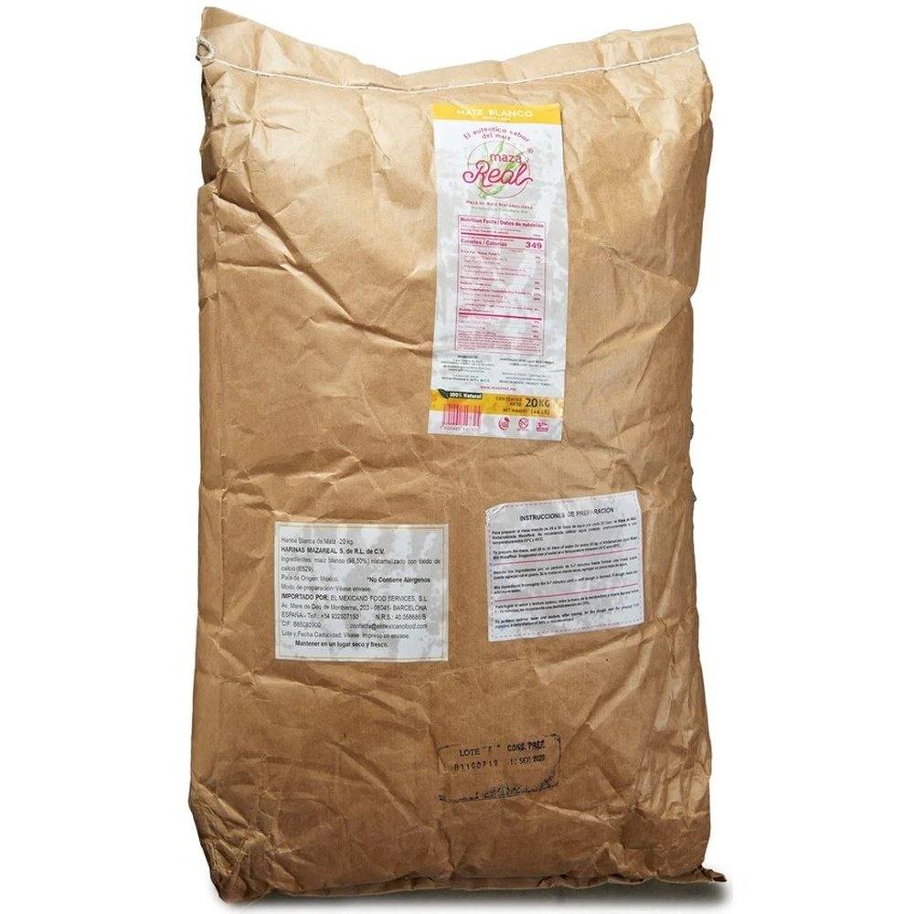 MAZA REAL 20 KG BLANCA