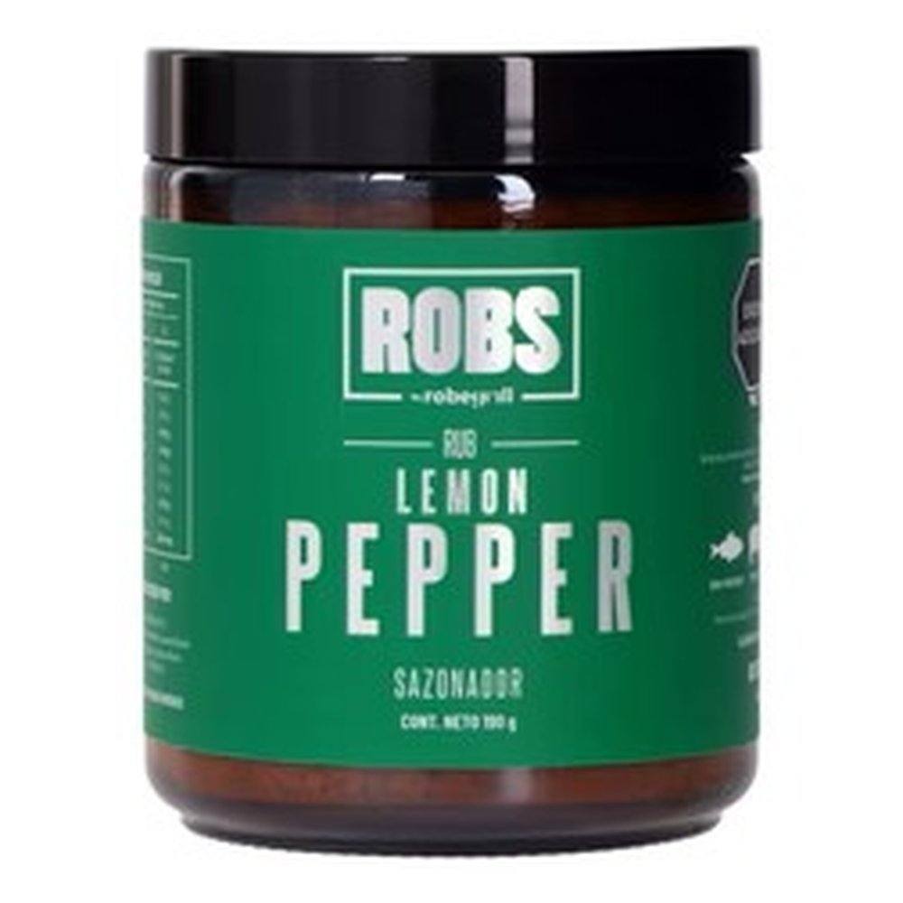 ROBS 190 GR RUB LEMON PEPPER BY ROBEGRILL