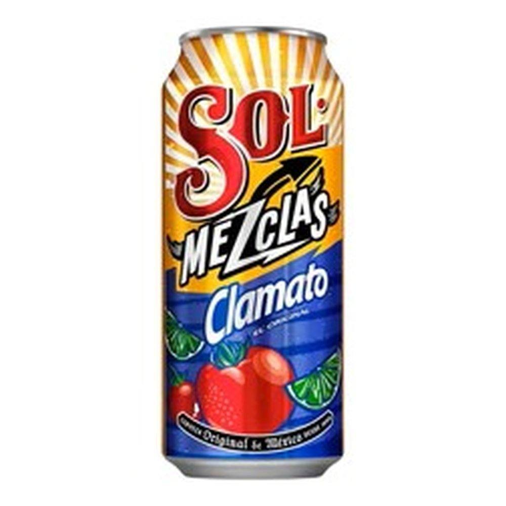 SOL 473 ML CLAMATO BEER CAN