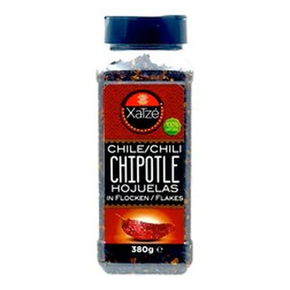 XATZE 380 GR CHILE CHIPOTLE HOJUELAS