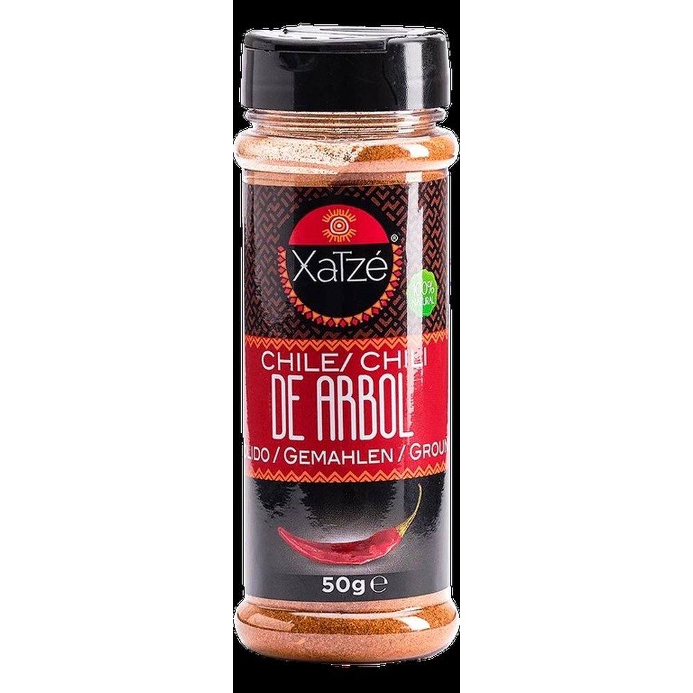 XATZE 50 GR CHILE ARBOL MOLIDO