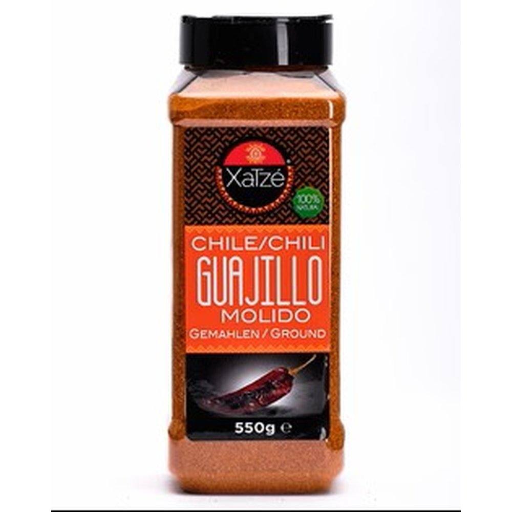 XATZE 550 GR CHILE GUAJILLO MOLIDO