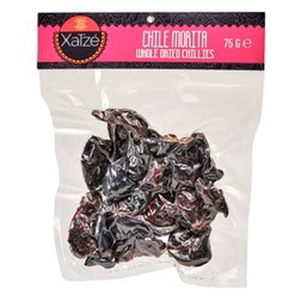 XATZE 75 GR SECO RETAIL CHIPOTLE MORITA VACIO